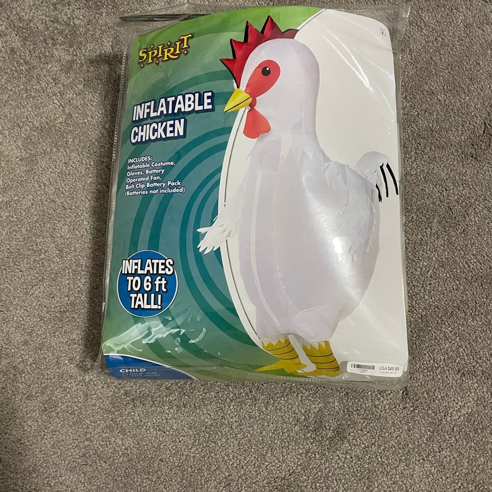 Spirit White and Red Halloween Costume